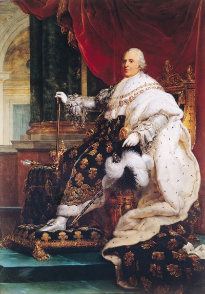 Louis XVIII (1755-1824) von Baron François Pascal Simon Gérard